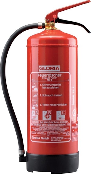 PULVERFEUERLÖSCHER PD 12 GA 12KG A-B-C EN3 PULVERFEUERLÖSCHER PD 12 GA 12KG A-B-C EN3
