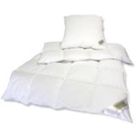Daunen Betten Set 135x200cm + 80x80cm Kissen 15% Entendaune Daunen Betten Set 135x200cm + 80x80cm Kissen 15% Entendaune