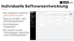 Individuelle Softwareentwicklung Individuelle Softwareentwicklung