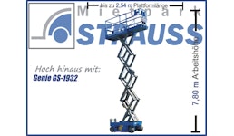 Scherenarbeitsbühne Genie GS-1932 Scherenarbeitsbühne Genie GS-1932