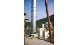 Industrieschalldämpfer-Anlage für die Mineralwollfaserproduktion Industrieschalldämpfer-Anlage für die Mineralwollfaserproduktion