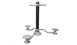 Outdoor Fitnessgerät Plus Hüfttrainer Outdoor Fitnessgerät Plus Hüfttrainer