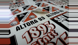 Aufkleber oder Sticker Aufkleber oder Sticker