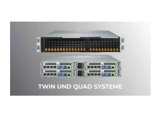 Twin / Quad Server - MicroCloud Systeme