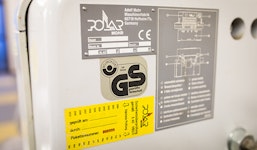 Maschinenkennzeichen, Anlagenwarnzeichen