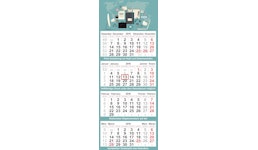 Vier-Monatskalender L Vier-Monatskalender L