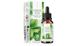 Chlorophyll Tropfen - Lebensgrün Chlorophyll Tropfen - Lebensgrün