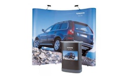 Faltdisplay Expand 2000 (gebogen) Variante: 1x3 (3F) gebogen / Ohne Digitaldruck Faltdisplay Expand 2000 (gebogen) Variante: 1x3 (3F) gebogen / Ohne Digitaldruck