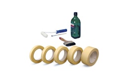 Abdeckband Papier gekreppt Abdeckband Papier gekreppt