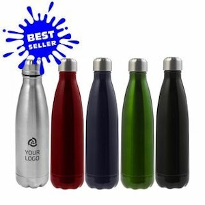 Doppelwandige Trinkflasche Lombok (500 ml) aus Edelstahl Doppelwandige Trinkflasche Lombok (500 ml) aus Edelstahl