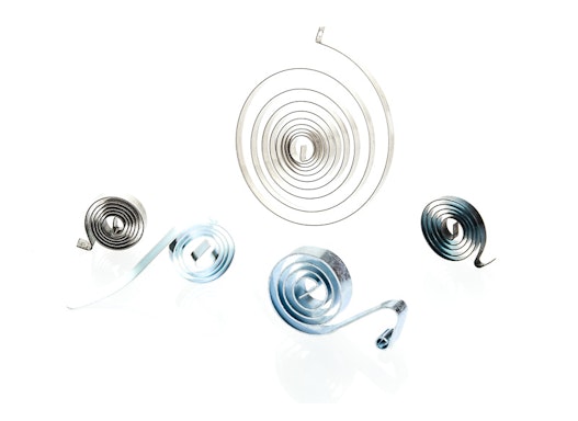 Magnetschalter Treibfeder Spiralfeder Rückholfeder Federbandstahl Hersteller Beck