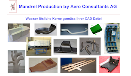 Wasserlösliche Kerne für Composite-Bauteile Wasserlösliche Kerne für Composite-Bauteile