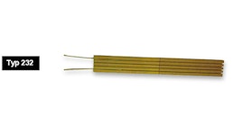 KERAMISCHE FLACHHEIZSTÄBE Typ 232 KERAMISCHE FLACHHEIZSTÄBE Typ 232