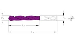 VHM-Hochleistungsbohrer 5xD Typ 202 / Typ 203 VHM-Hochleistungsbohrer 5xD Typ 202 / Typ 203