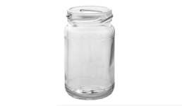 Weithalsglas 106ml weiß TO48 Weithalsglas 106ml weiß TO48