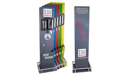 Hygistation Maxi Desinfektionsmittelspender, Desinfektionssäule, Desinfektionsspender zur Händehygiene Hygistation Maxi Desinfektionsmittelspender, Desinfektionssäule, Desinfektionsspender zur Händehygiene