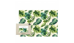 Bio-Bienenwachstuch Brottuch XXL (60×40 cm) – Jungle grün von Little Bee Fresh Bio-Bienenwachstuch Brottuch XXL (60×40 cm) – Jungle grün von Little Bee Fresh