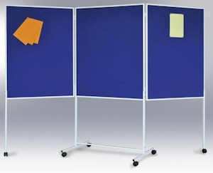 Dreiteilige Moderationswände Dreiteilige Moderationswände