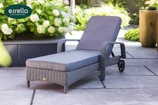 Sonnenliegen - Polyrattan Sonnenliege Barbados Rundgeflechtoptik Sonnenliegen - Polyrattan Sonnenliege Barbados Rundgeflechtoptik