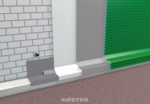 Kelleraußenabdichtung mit Produkt Köster mineralischen Abdichtungssystem Kelleraußenabdichtung mit Produkt Köster mineralischen Abdichtungssystem