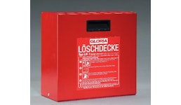 Löschdecken, Löschdeckenbehälter Löschdecken, Löschdeckenbehälter