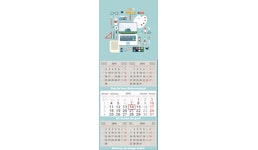 Fünf-Monatskalender QUINTAS Super L Fünf-Monatskalender QUINTAS Super L