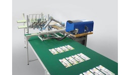 Roboteranlage zum Verkleben von Prospekten Roboteranlage zum Verkleben von Prospekten