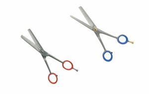 "Twins" - Modellierschere und Effilierschere im 2-Set-Paket - mit Haken - Made in Solingen "Twins" - Modellierschere und Effilierschere im 2-Set-Paket - mit Haken - Made in Solingen