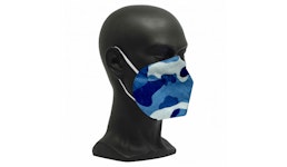 FFP2 Maske Camouflage Blau FFP2 Maske Camouflage Blau