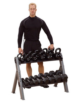 Body-Solid Kettlebell-Ablage / Kurzhantelablage GDKR-100 Body-Solid Kettlebell-Ablage / Kurzhantelablage GDKR-100