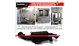 Reinigung Russpartikelfilter PKW/LKW Reinigung Russpartikelfilter PKW/LKW