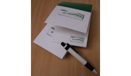 Notizblock DIN A6 mit Deckblatt Notizblock DIN A6 mit Deckblatt
