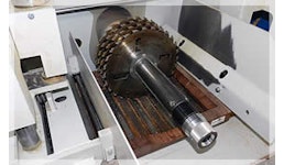Zuschnitt mit Mehrblattsäge Zuschnitt mit Mehrblattsäge