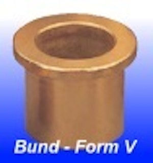 Sinterbronze Bundlager, Form V (DIN 1850/3 - ISO 2795) Sinterbronze Bundlager, Form V (DIN 1850/3 - ISO 2795)