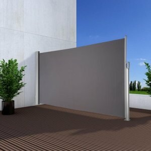 Seitenmarkise EXKLUSIV - 120 x 350 cm - anthrazit Seitenmarkise EXKLUSIV - 120 x 350 cm - anthrazit