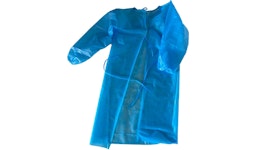 Kittel EN13485 Besucherkittel Einwegkittel (blau, weiß) Kittel EN13485 Besucherkittel Einwegkittel (blau, weiß)