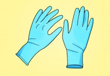 CE-zertifizierte Nitril-Handschuhe; medizinisch oder als PSA mit EN