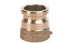 Hebelarmkupplung Typ AF, Vaterteil - Gewinde 2", ND 50 - PN 18 bar - Messing mit PUR Gewindedichtung nach DIN 2828 Hebelarmkupplung Typ AF, Vaterteil - Gewinde 2", ND 50 - PN 18 bar - Messing mit PUR Gewindedichtung nach DIN 2828