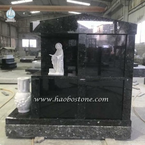 Black Granite 3 Nischen Private Kremation Kolumbarium Black Granite 3 Nischen Private Kremation Kolumbarium