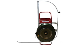 Abrollwagen mit integrierter Palstrap-Vorrichtung „Basic“ Abrollwagen mit integrierter Palstrap-Vorrichtung „Basic“