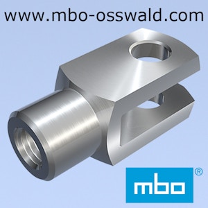Gabelköpfe / Gabelkopf DIN 71752 / DIN ISO 8140 Gabelköpfe / Gabelkopf DIN 71752 / DIN ISO 8140