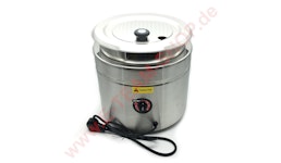 Suppenkessel Edelstahl, 9 Liter, 800W Suppenkessel Edelstahl, 9 Liter, 800W