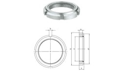 Selbstsichernde Wellenmutter mit Polyamidring GUK Selbstsichernde Wellenmutter mit Polyamidring GUK